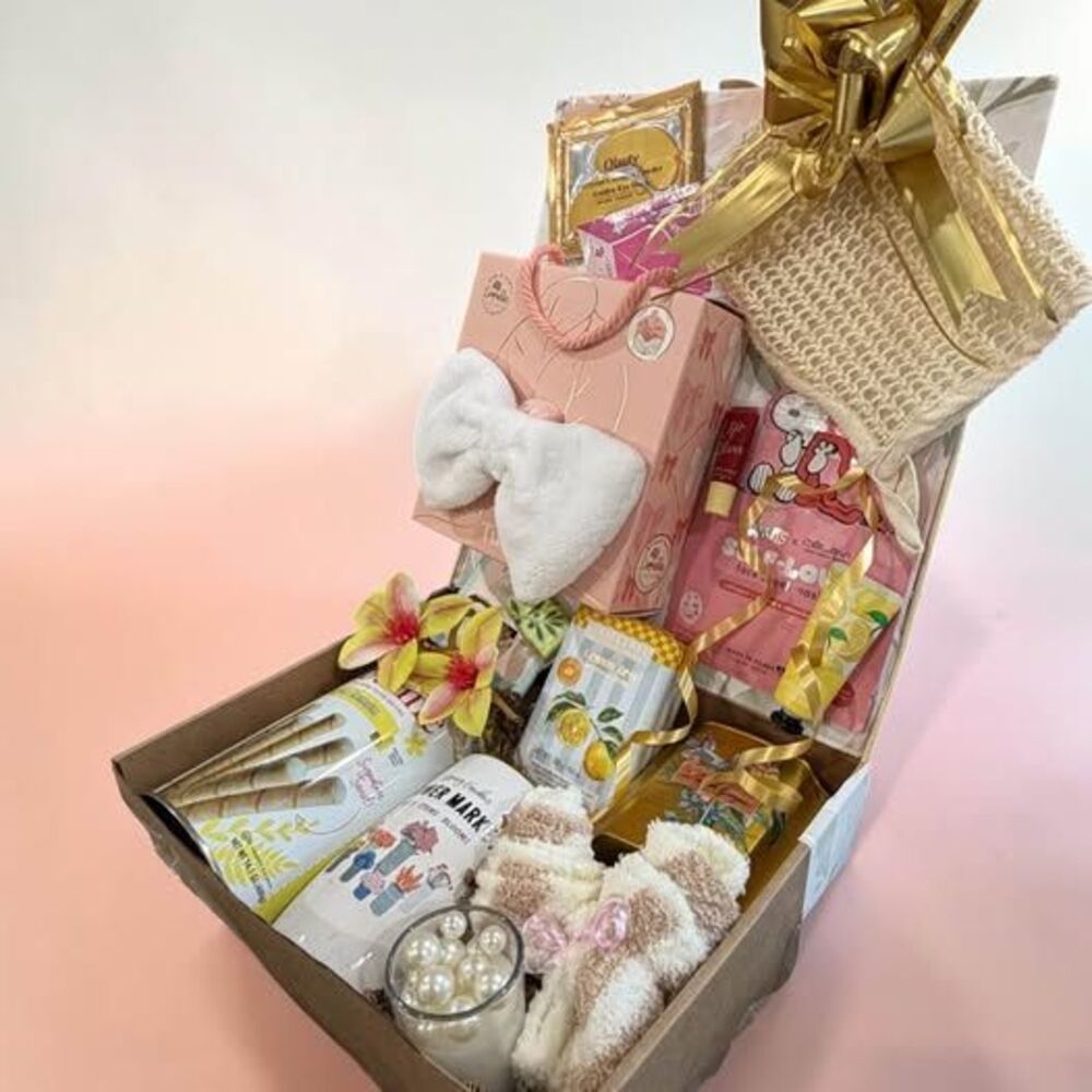 Beautiful Self-Care Gift Basket – Graduation, Hostess, Thank You, Birthday or “J